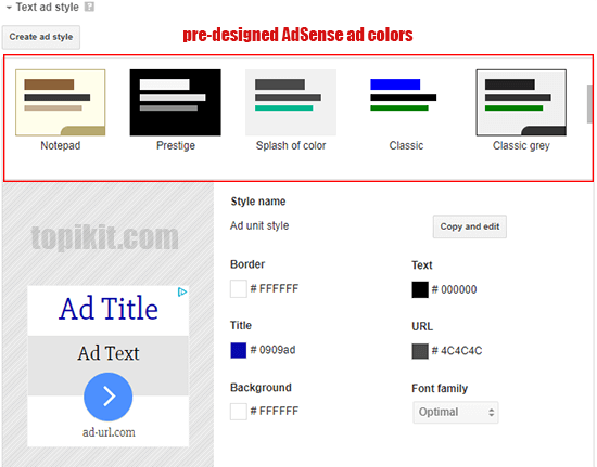 Dampak pengaruh warna iklan AdSense pada penghasilan