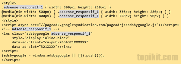 Kelebihan unit iklan adsense responsif dibandingkan unit iklan adsense ukuran tetap