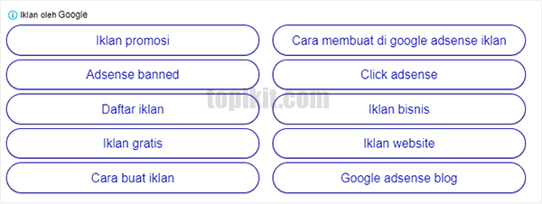 Cara membuat iklan tautan AdSense menjadi banyak
