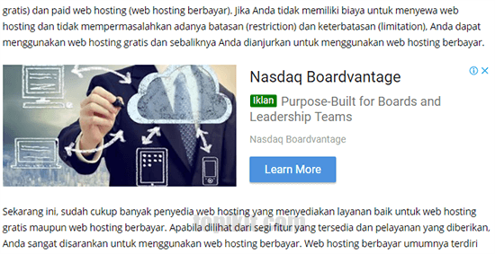 Mengenal iklan native dan iklan native AdSense