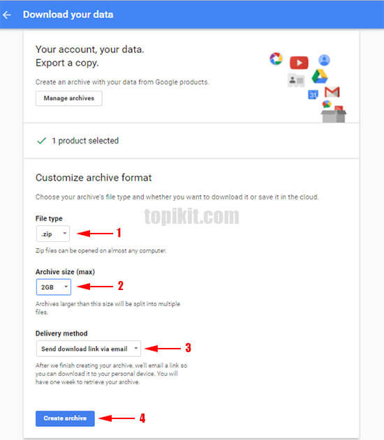 Cara melakukan backup akun Gmail Google Mail
