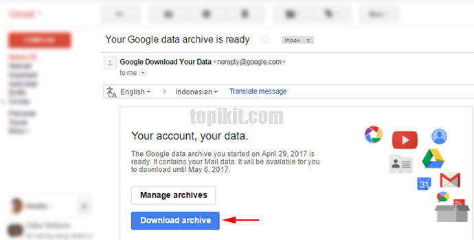 Cara melakukan backup akun Gmail Google Mail