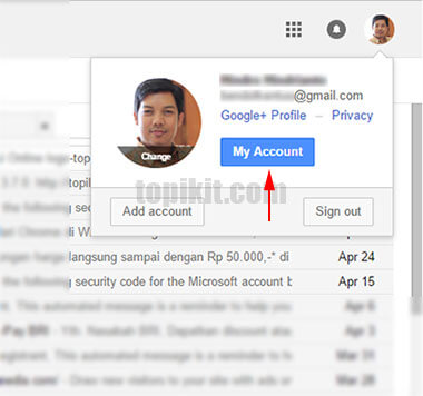 Cara melakukan backup akun Gmail Google Mail