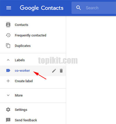 Membuat contact group Gmail Google Mail