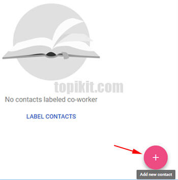Membuat contact group Gmail Google Mail