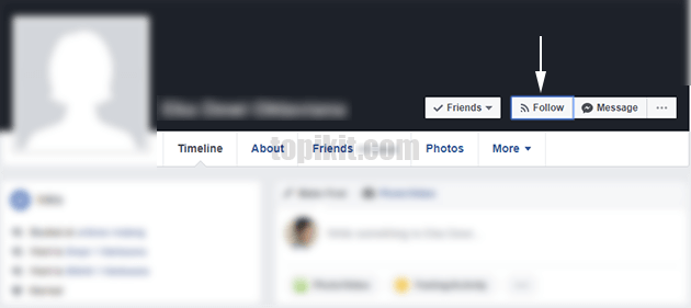 Berhenti mengikuti (unfollow) seseorang tetapi masih menjadi teman Facebook
