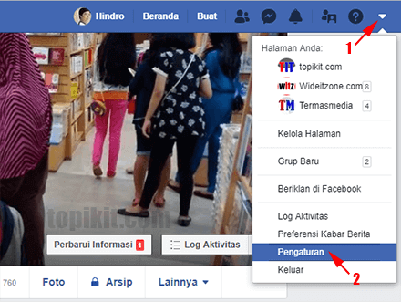 Memblokir (block) seseorang di Facebook
