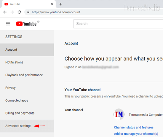 Menghapus komentar YouTube