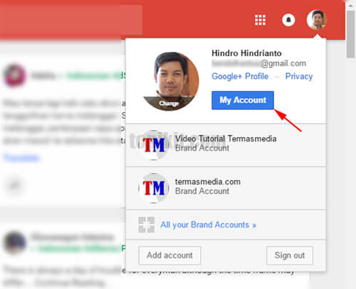 Mengubah mengganti bahasa tampilan Google Plus