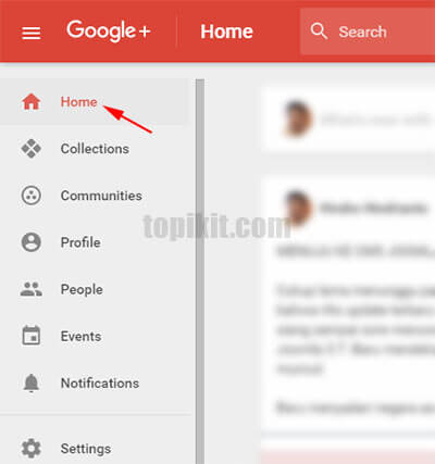 Menonaktifkan komentar membagikan ulang Google Plush